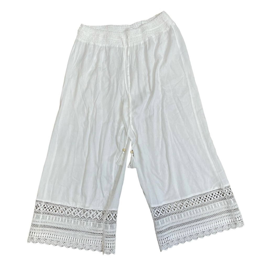 Goa by Japna white beach gauzy pants women’s Xl